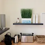 公寓 Strandstudio 19, Exklusive Wohnung, Erste Reihe, Eigener Strandkorb Am Strand, Kamin