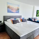 Apartment Strandstudio 19, Exklusive Wohnung, Erste Reihe, Eigener Strandkorb Am Strand, Kamin *