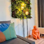Strandstudio 19, Exklusive Wohnung, Erste Reihe, Eigener Strandkorb Am Strand, Kamin * 宾茨