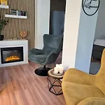 Apartment Strandstudio 19, Exklusive Wohnung, Erste Reihe, Eigener Strandkorb Am Strand, Kamin *