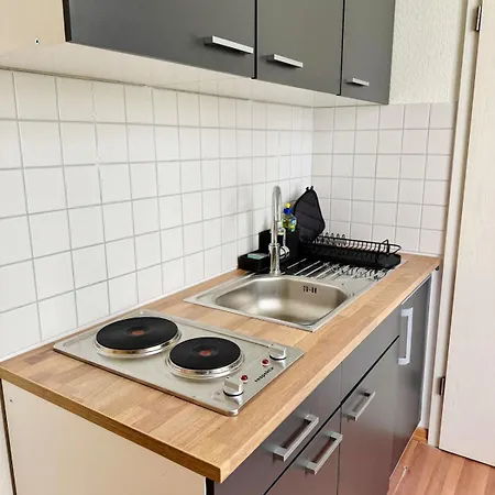 Apartment Strandstudio 19, Exklusive Wohnung, Erste Reihe, Eigener Strandkorb Am Strand, Kamin