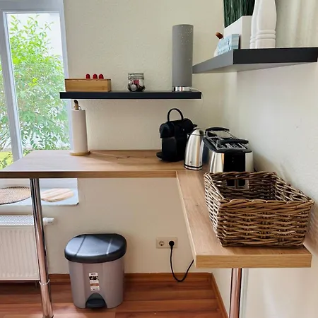公寓 Strandstudio 19, Exklusive Wohnung, Erste Reihe, Eigener Strandkorb Am Strand, Kamin 宾茨