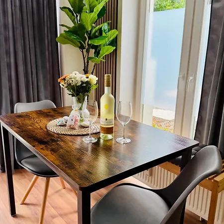 Strandstudio 19, Exklusive Wohnung, Erste Reihe, Strand, Kamin 아파트