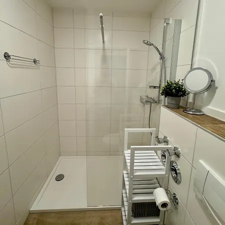 아파트 Strandstudio 19, Exklusive Wohnung, Erste Reihe, Strand, Kamin 빈츠