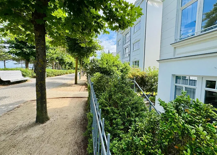 Apartament Strandstudio 19, Exklusive Wohnung, Erste Reihe, Strand, Kamin Binz