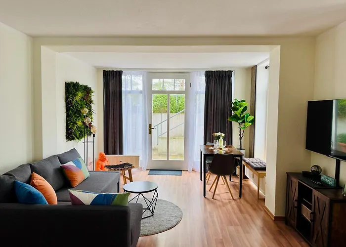 Strandstudio 19, Exklusive Wohnung, Erste Reihe, Strand, Kamin Apartament Binz