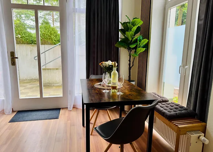 Apartament Strandstudio 19, Exklusive Wohnung, Erste Reihe, Strand, Kamin *