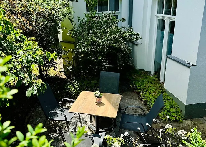 Apartament Strandstudio 19, Exklusive Wohnung, Erste Reihe, Strand, Kamin Binz