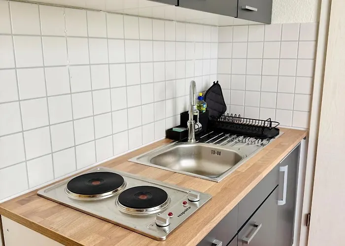 Apartament Strandstudio 19, Exklusive Wohnung, Erste Reihe, Strand, Kamin