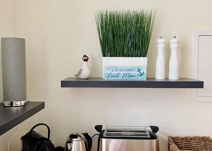 Apartament Strandstudio 19, Exklusive Wohnung, Erste Reihe, Strand, Kamin