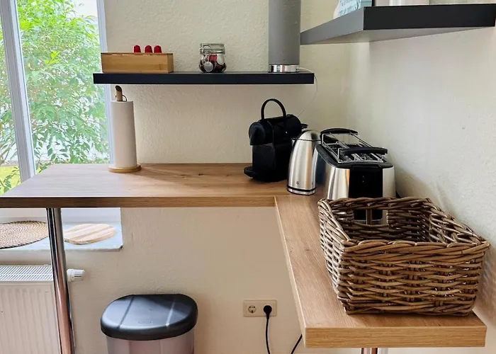 Apartament Strandstudio 19, Exklusive Wohnung, Erste Reihe, Strand, Kamin Binz