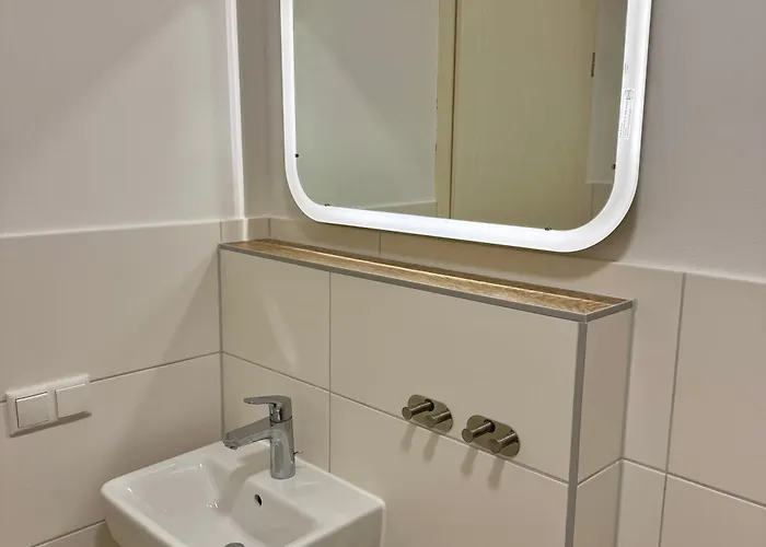 Apartament Strandstudio 19, Exklusive Wohnung, Erste Reihe, Strand, Kamin