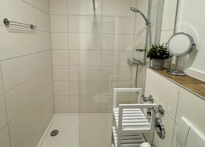 Apartament Strandstudio 19, Exklusive Wohnung, Erste Reihe, Strand, Kamin Binz